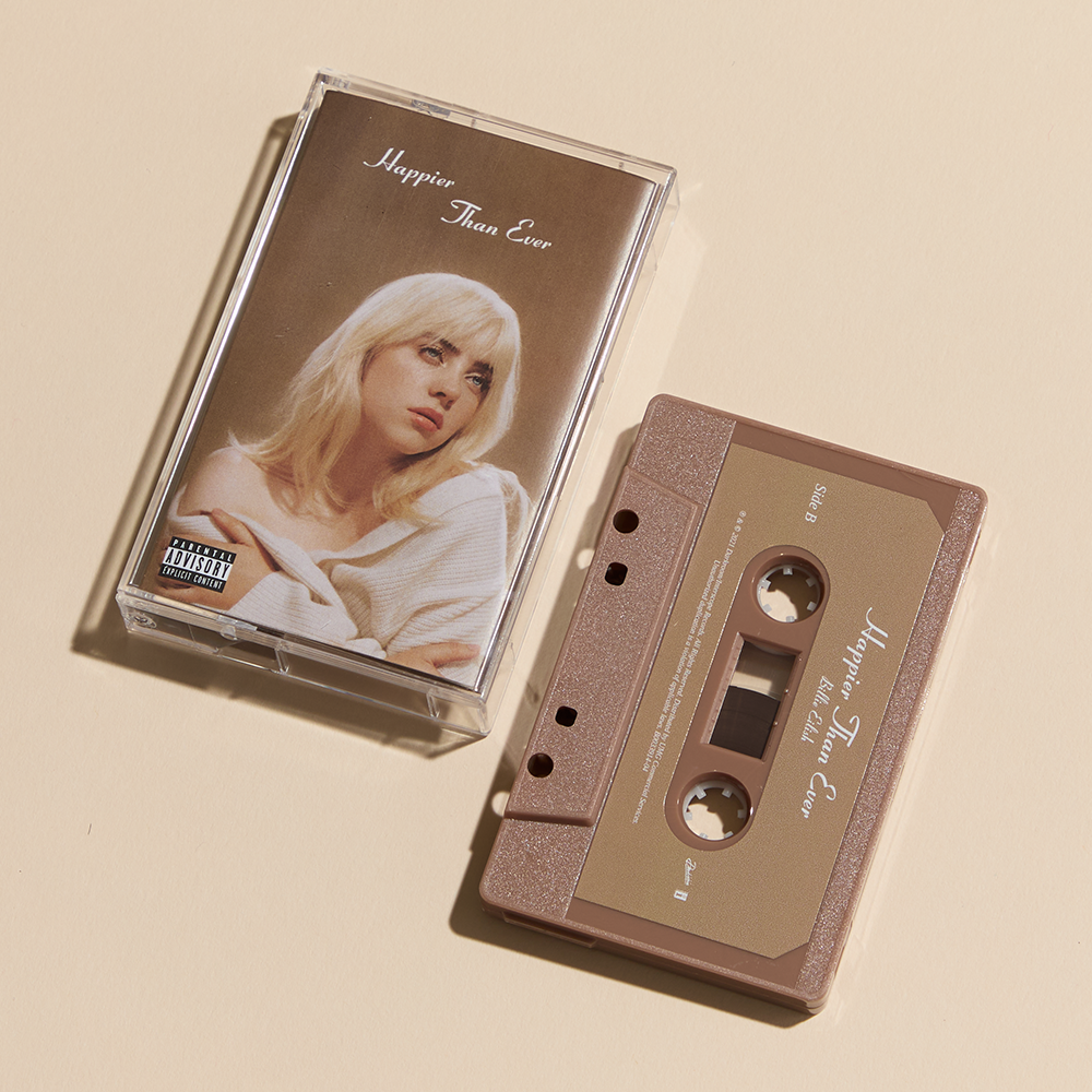 'Happier Than Ever' Exclusive Brown Cassette