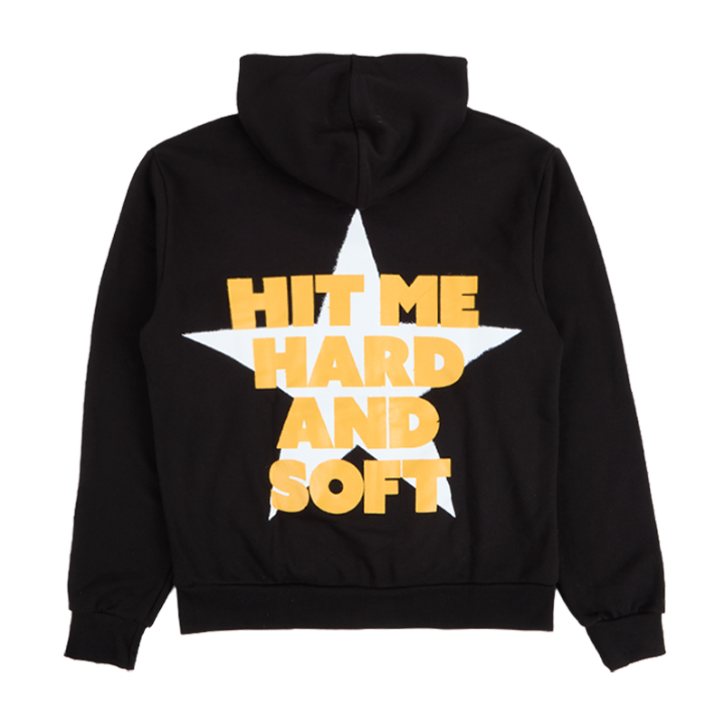 Hit Me Star Black Hoodie