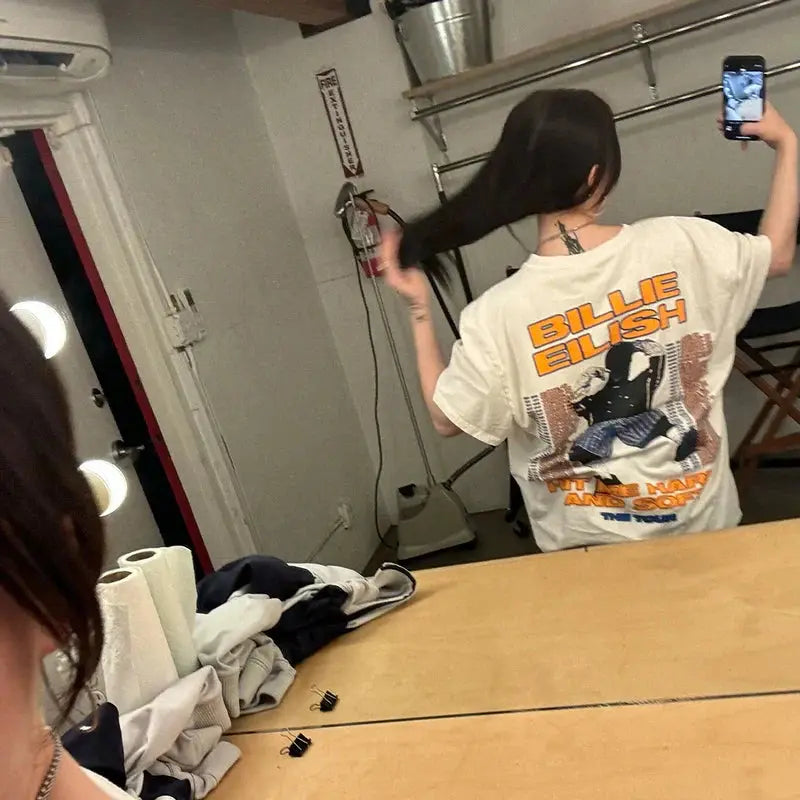 HIT ME HARD AND SOFT Tour Tee Billie Eilish Merch