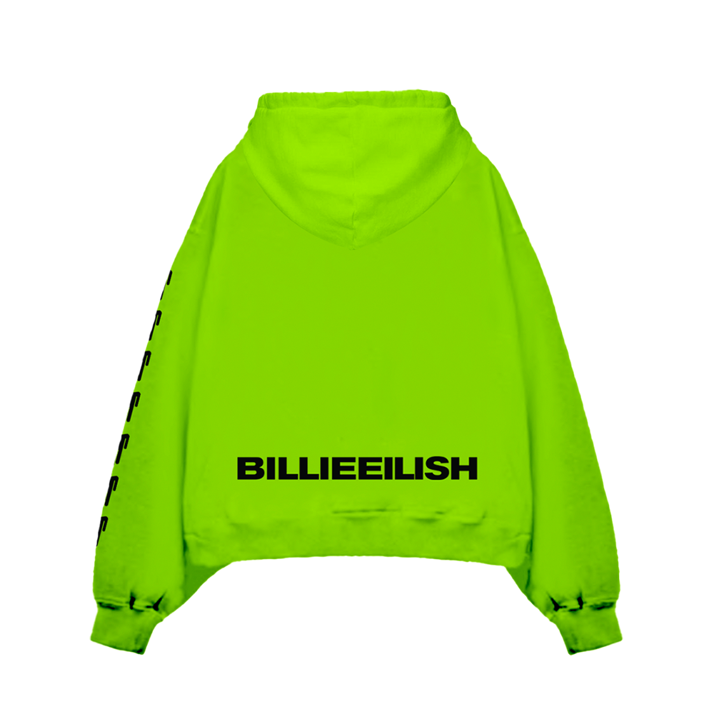 Hanging Blohsh Green Hoodie