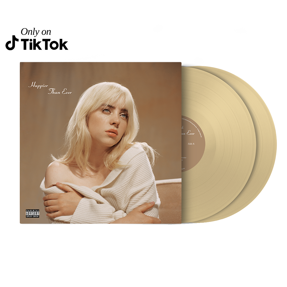 Happier Than Ever Exclusive Golden Yellow Vinyl Only on TikTok