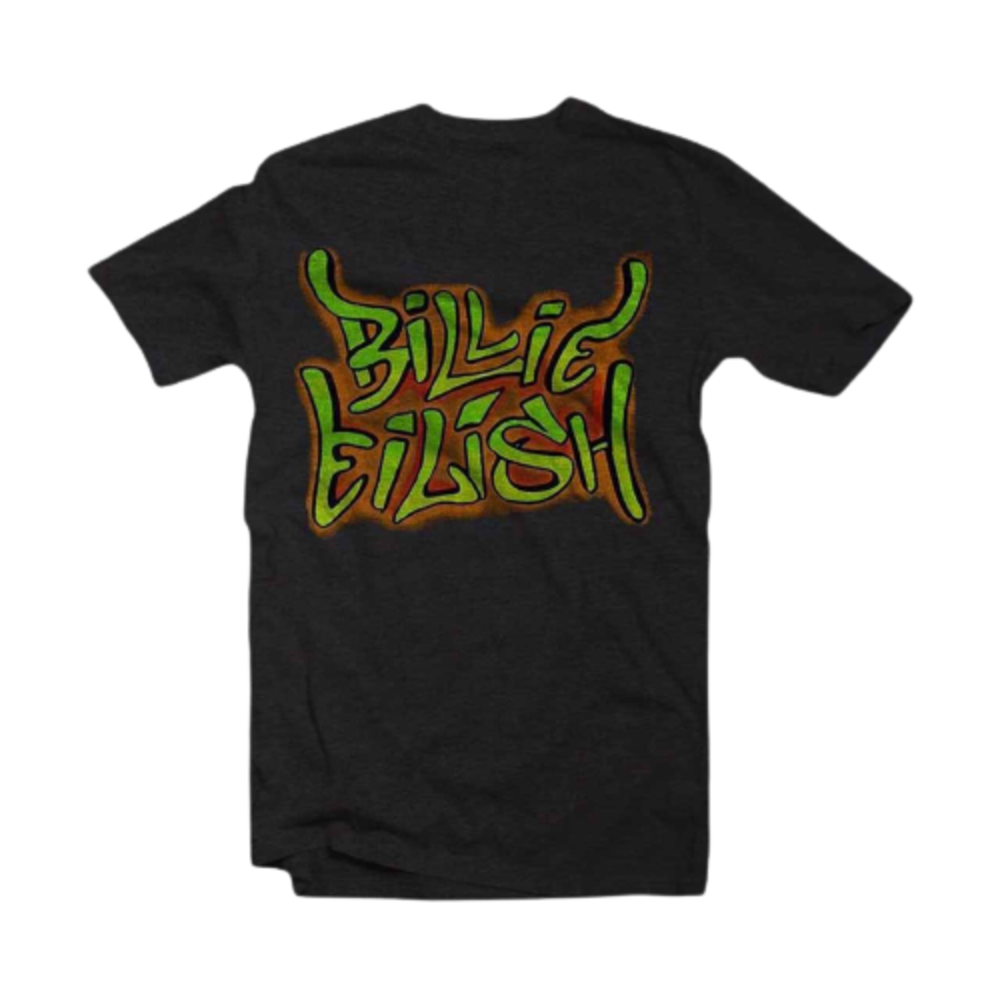 Billie Eilish Merch Graffiti Tshirt - Billie Eilish Merch